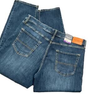 Lucky Brand Men’s Jean 410 Athletic Straight Fit Blue Size 40 X 32 NWT